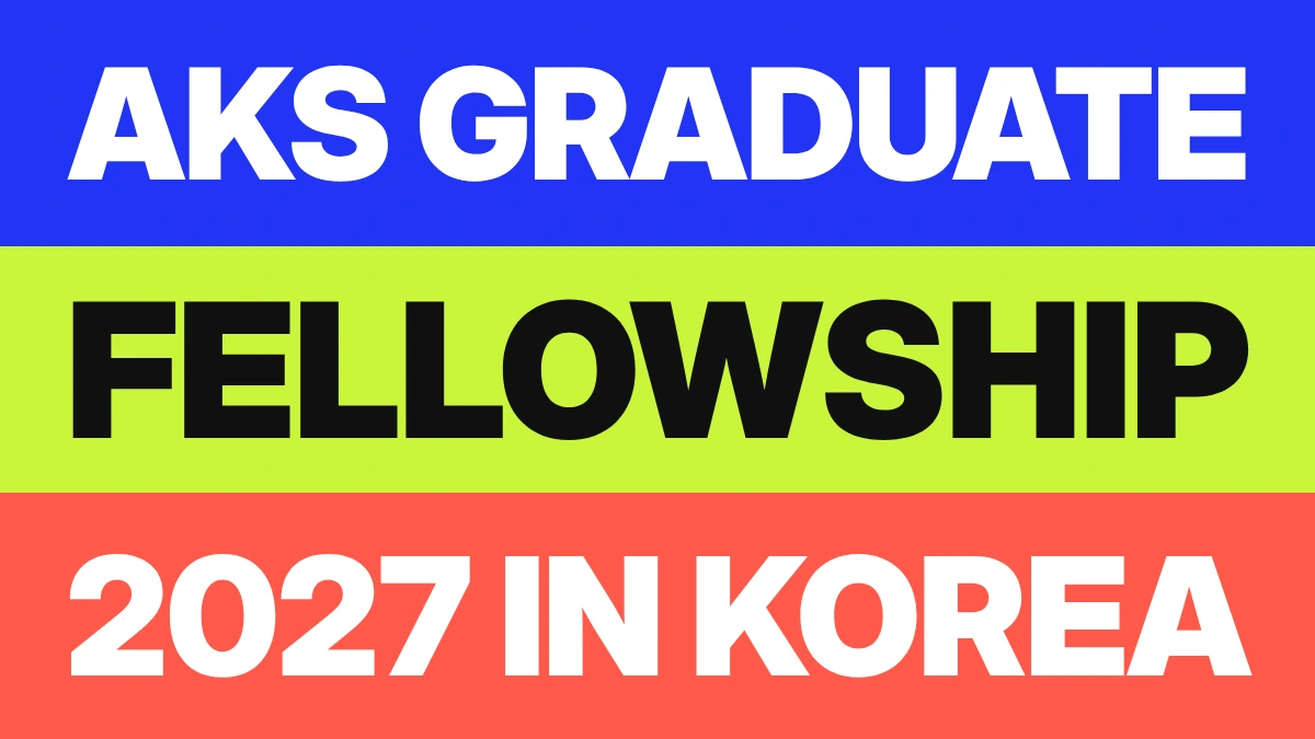 AKS Graduate Fellowship 2027